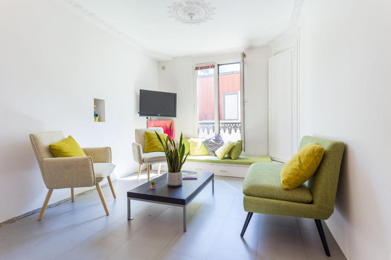 Апартаменты Charming Studio For 2 Near Republique Париж Экстерьер фото